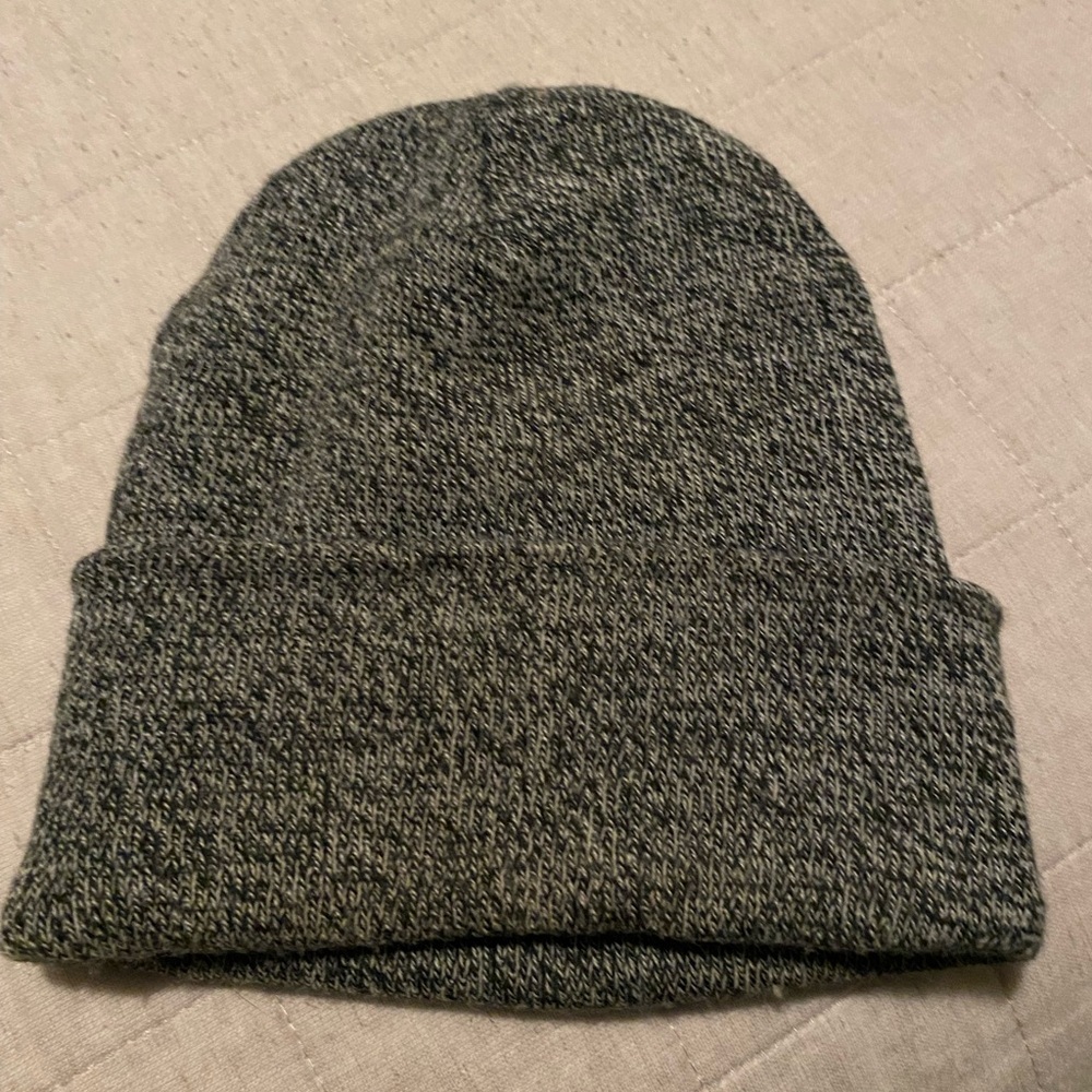 Carhartt Knit Cuffed Grey Beanie OS - Picture 2 of 2